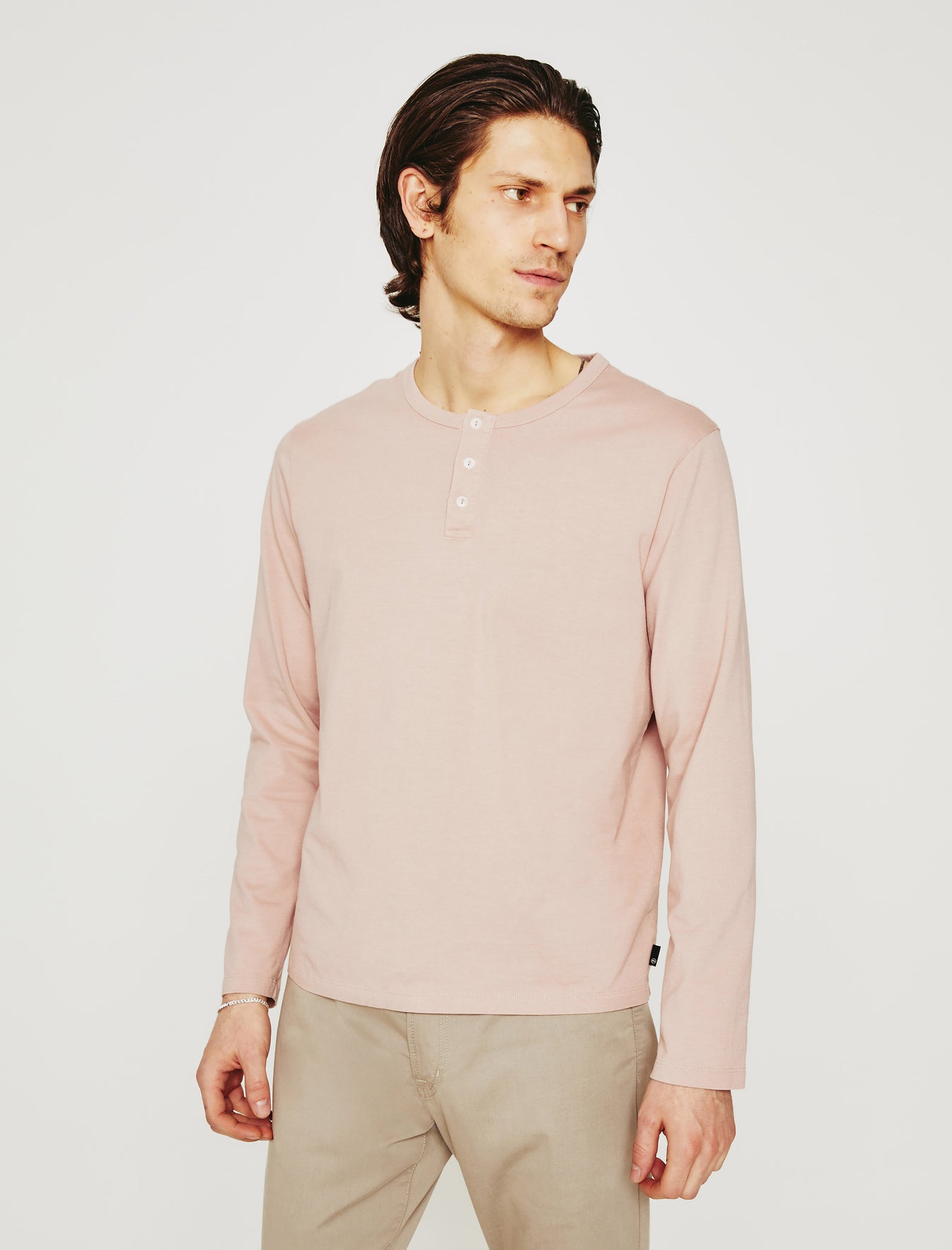 Bryce Long Sleeve Henley|Classic Henley